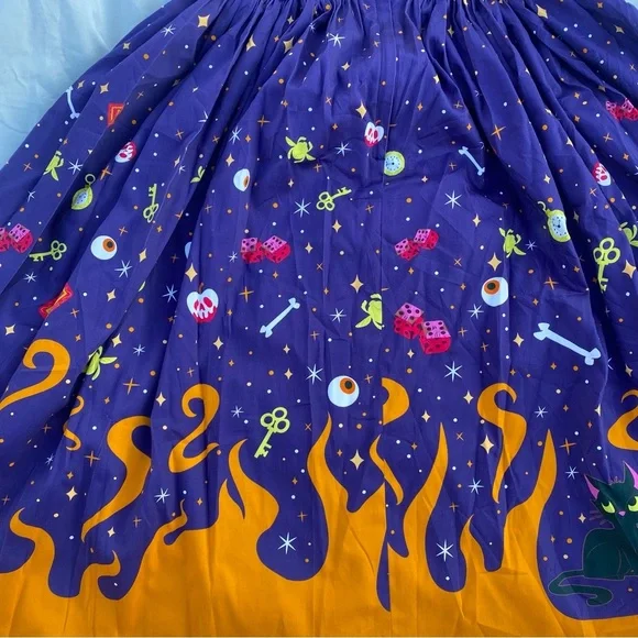 Disney Parks Dress Shop Hocus Pocus Sanderson Sister Dress XS NWT - Picture 5 of 10
